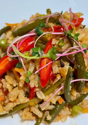 Рис з овочами