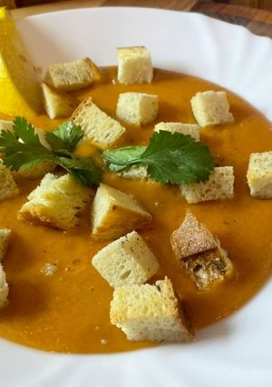 Суп-пюре з сочевиці