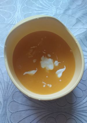 Гарбузовий крем-суп для малюка