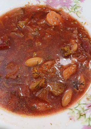 Гетьманський борщ на яловичині