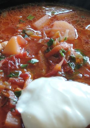 Борщ низькопуриновий