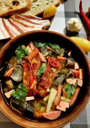 Грибна солянка