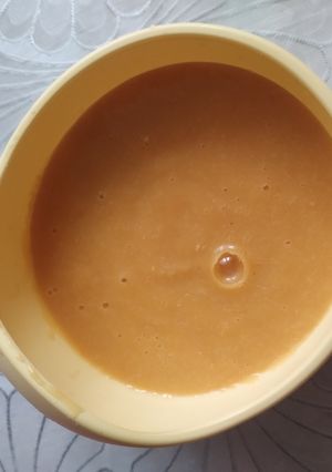 Дитячий гарбузовий крем-суп з качиним філе для малюка від 1 року