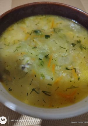 Капусняк з квашеною капустою та пшоном