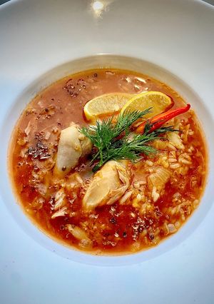 Ливанский суп « Махлута»