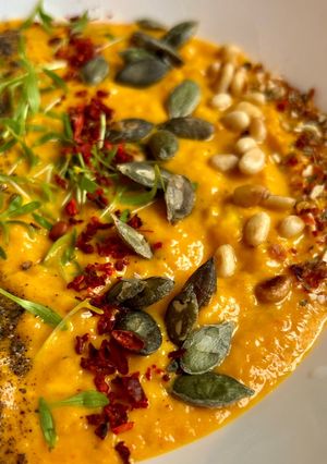 Крем-суп з гарбуза