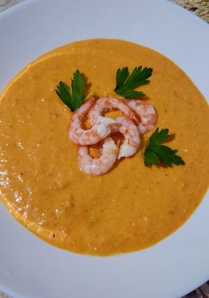 Крем-суп із печених овочів