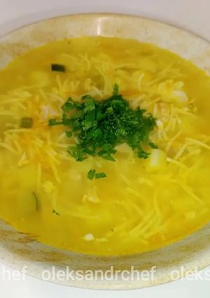 Найсмачніший курячий суп з вермішелю/The most delicious chicken vermicelli soup