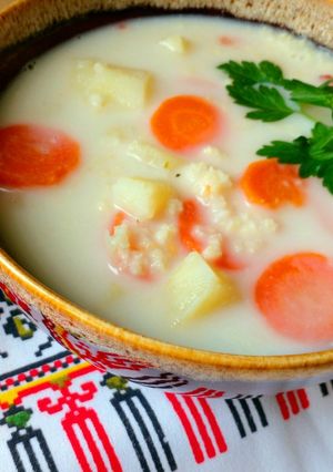 Молочний суп по-волинськи