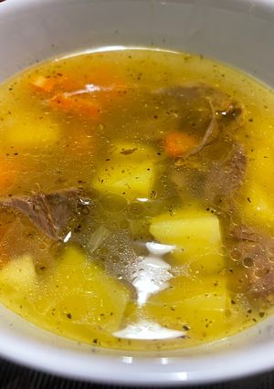 Смачний суп з мʼясом