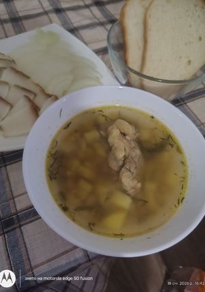 Суп гречаний з коренем селери