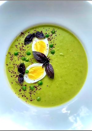 Суп-Потаж petit pois (Потаж Пёти Па)