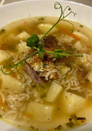 Суп з сардинами