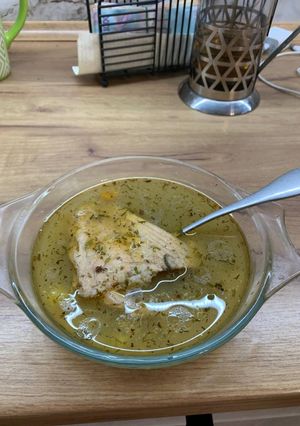 Суп з хребта лосося