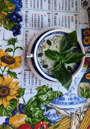 Суп-пюре з броколі та кабачків