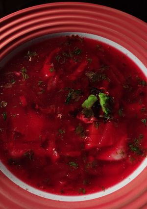 Борщ без засмажки