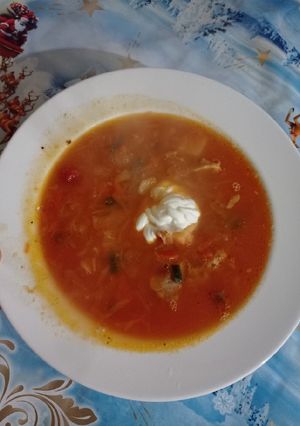 Борщ без зажарки