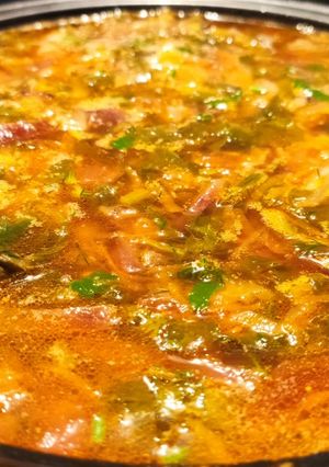 Борщ летний