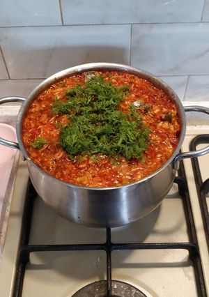 Борщ из молодых овощей