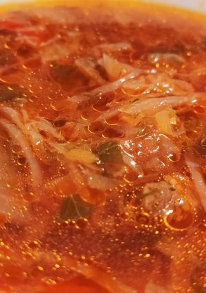 Борщ с индейкой в мультиварке