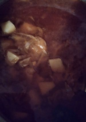 Борщ на свинине