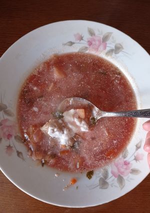 Борщ простий рецепт