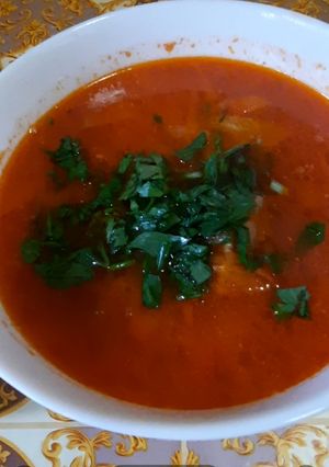Борщ с томатным соком