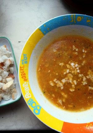 Детский борщ с брокколи