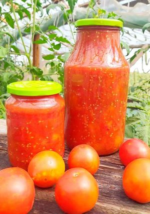 Заправка для борща из помидор на зиму!!!