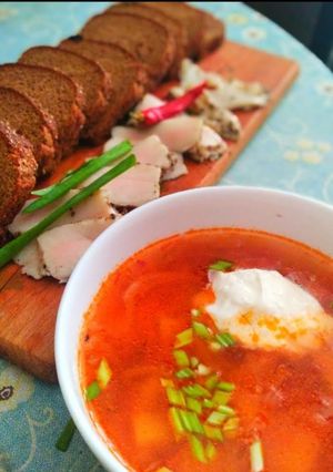 Борщова заправка на зиму (борщ з банки за 15 хвилин)