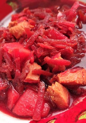 Буряковий борщ