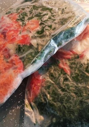 Заготовка для зеленого борща