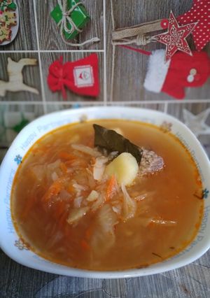 Домашний борщ