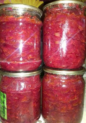 Заправка для борща. Заготовки на зиму