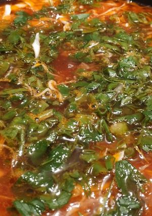 Летний борщ