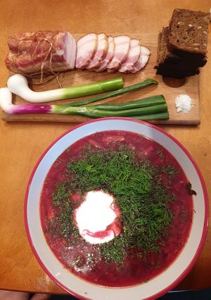 Мой борщ без мяса