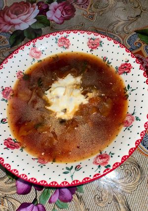 Пісний борщ