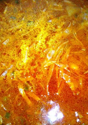 Овощной борщ или постный