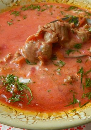 Наваристый летний борщ