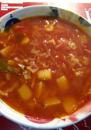 Украинский борщ от украинки