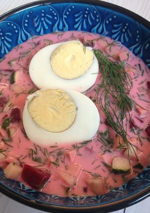 Холодный борщ