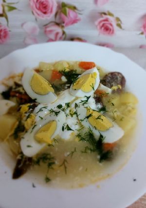 Щавелевий суп (зелений борщ)