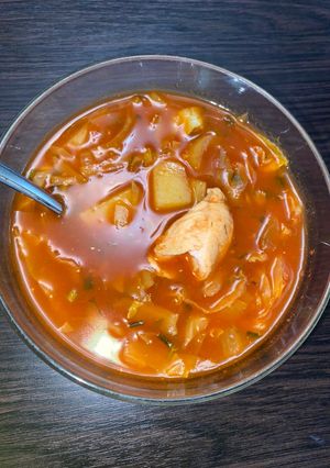 Украинский борщ из молодых овощей!🇺🇦