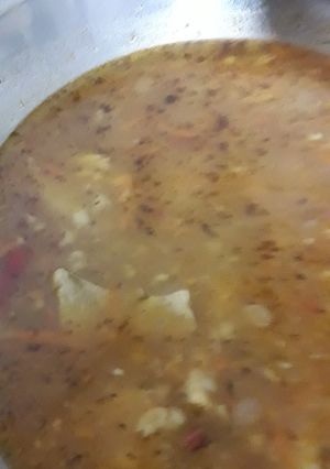 Суп харчо с перловой крупой