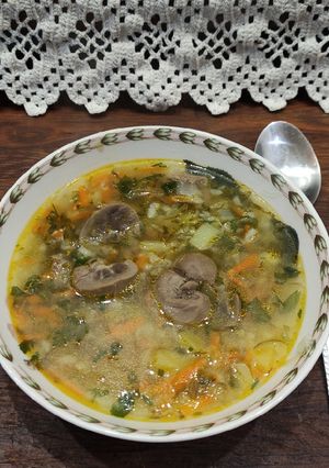 Розсольник з нирками