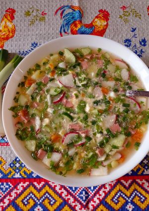 Окрошка квасова