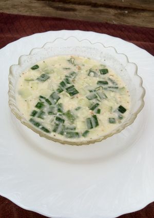 Окрошка на мінеральній воді