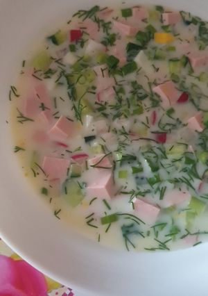 Окрошка на мінералці