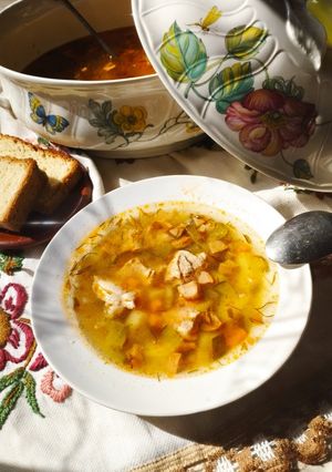 Солянка з сосисками за 30 хвилин