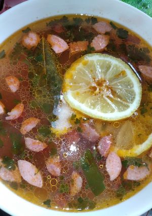 Солянка м'ясна збірна без огірків